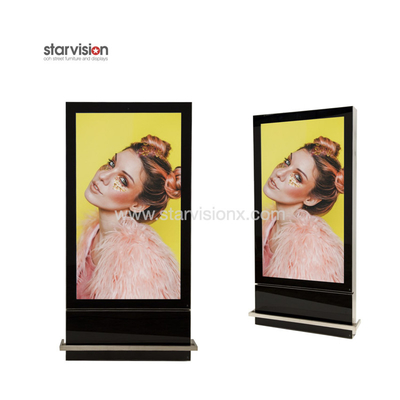 Indoor Vertical Publicidad Digital Mupi Signage With Industrial Panel For Airport